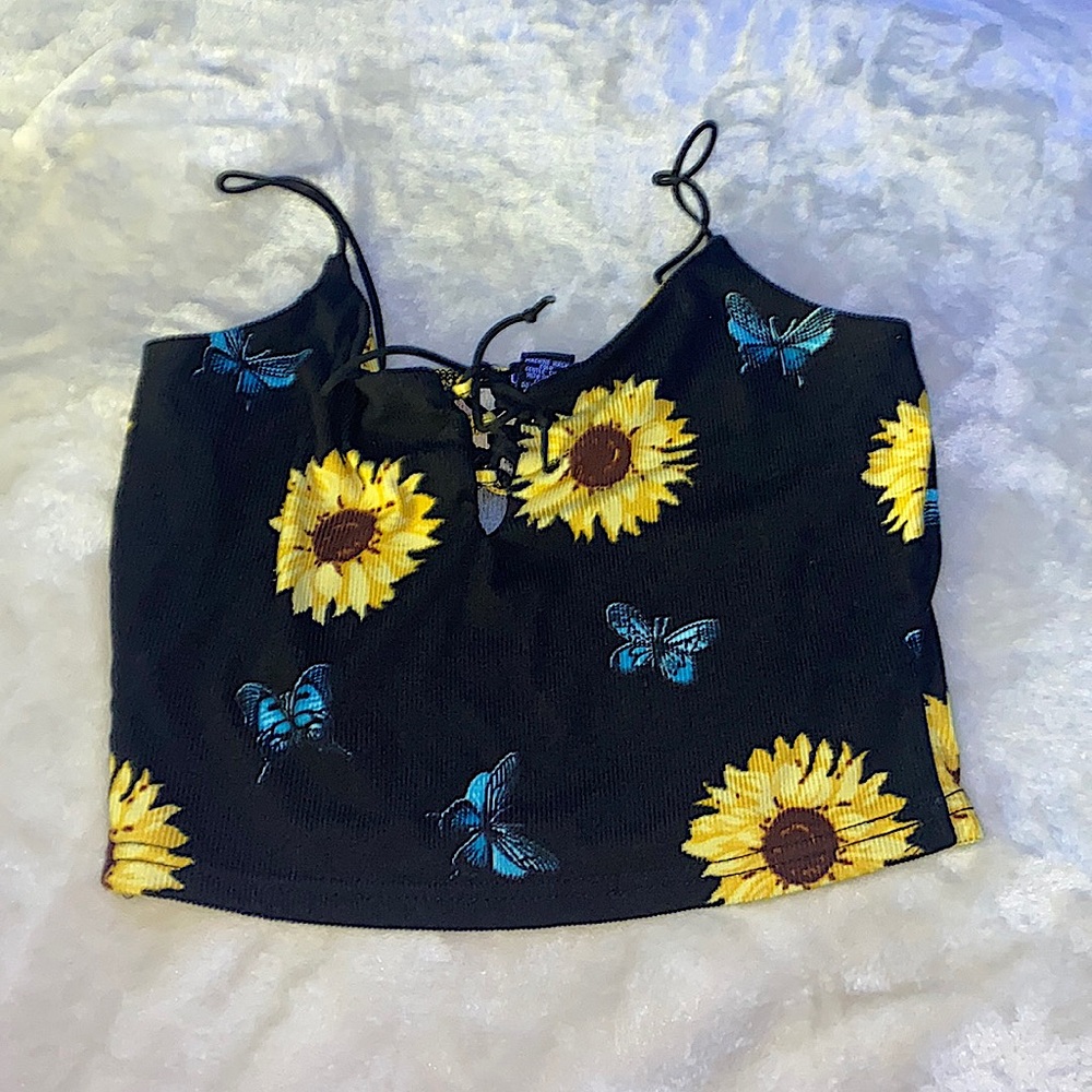 Small crop top tank top